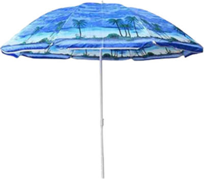 YB3067 Beach Umbrella Diameter 2.4m Blue