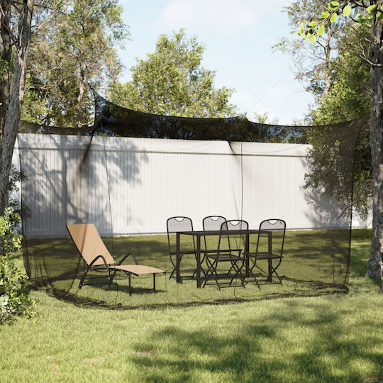 vidaXL Camping Mosquitos Nest Black 300x300x250cm