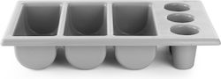 Gray 6-piece Cutlery Container Gn 1/1 Hendi 552353