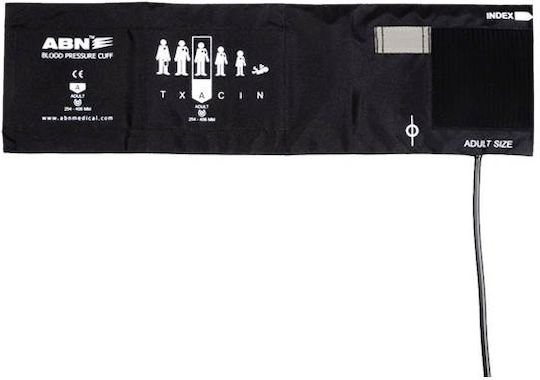 Manșetă tensiometru cu un singur tub, nylon, adult, 52 x 17 cm, Gima 32830