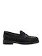 Combo Leather Women's Loafers in Black Color