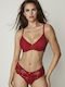 Women's Brazil 2Pack with Lace Red