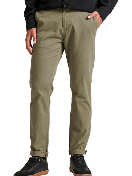 Funky Buddha Trousers Chino Elastic in Regular ...
