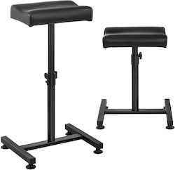 Cosmetic Footrest Pedicure Adjustable Height Up To 75 Cm 80 Kg Black Cosmetic Footrest Pedicure Adjustable Height Up To 75 Cm 80 Kg Black