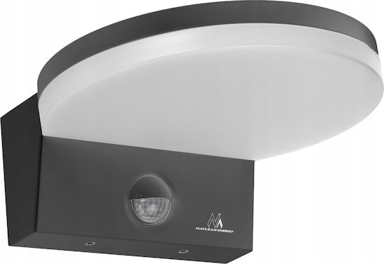 Maclean Energy Wasserdicht LED Flutlicht 15W Natürliches Weiß 4000K mit Bewegungssensor IP65