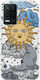 Sonne Mond Sterne Realme 8 5G Klar TPU Transparent Silikon
