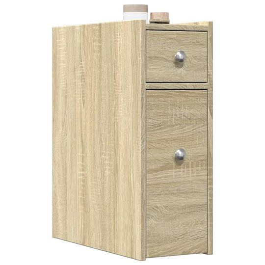 vidaXL Bathroom Cabinet L21.5xW50xH60cm Sonoma