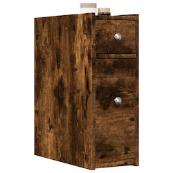 vidaXL Cabinet de baie L21.5xA50xÎ60cm Stejar