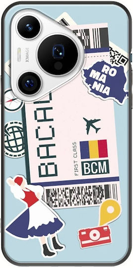 Ticket To Bacau Huawei Pura 70 Pro Black Tpu Μαύρη Σιλικόνη