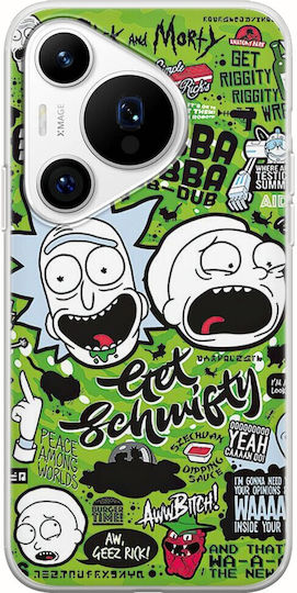 Rick Morty Huawei Pura 70 Pro Flexibles TPU Transparentes Silikon