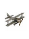 Retro Decorative Metal Airplane 33cm