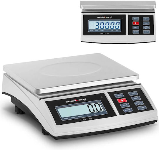 Postpaketwaage LCD 21 x 27 cm 30 kg 1 g