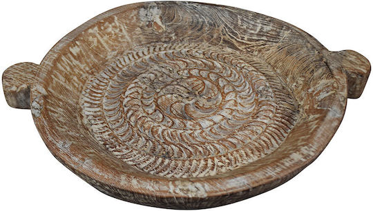 Tavă din lemn Parat maro 55x44xh8cm C470896