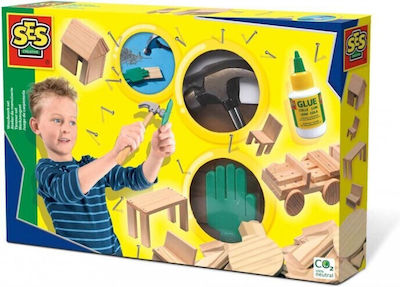 Ses Creative Wooden Construction Toy