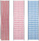 Fabric Checkered Ribbon 2.5cm 50 Meters M7502