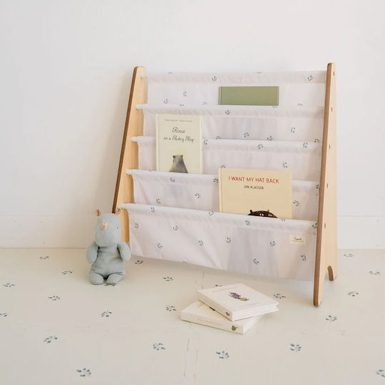 Bücherregal Boden Ivory 62x25.4x61cm