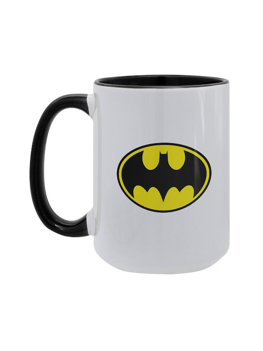 Koupakoupa Batman Becher Keramik Schwarz 450ml