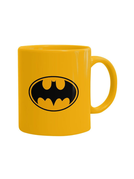 Koupakoupa Batman Чаша Керамично Жълта 330мл