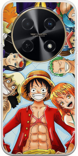 One Piece Huawei Nova 12i Flexibles TPU Transparentes Silikon