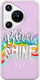 Born To Shine Huawei Pura 70 Pro Flexible Tpu Διάφανη Σιλικόνη