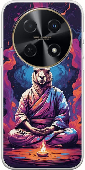 Meditation Animals Llama Huawei Nova 12i Flexible Tpu Διάφανη Σιλικόνη