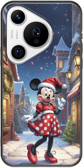 Weihnachts-Cartoons Minnie Huawei Pura 70 Pro Schwarz TPU Schwarzes Silikon