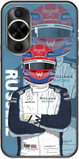 Formula 1 George Russell Huawei Nova 12s Black Tpu Μαύρη Σιλικόνη