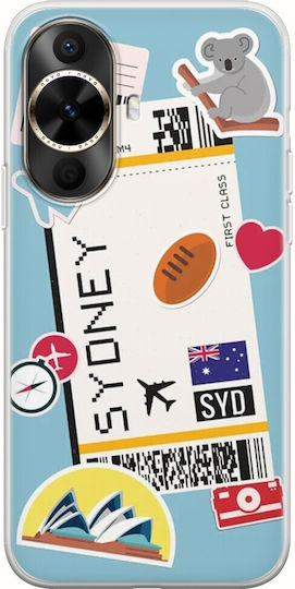 Ticket To Sydney Huawei Nova 12s Flexible TPU Transparent Silicone
