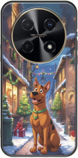 Desene animate de Crăciun Scooby Doo Huawei Nova 12i TPU negru Silicon negru