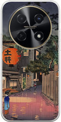 Ukiyo-e Tokyo Regenstraße Huawei Nova 12i Flexibles TPU Transparentes Silikon Ukiyo-e Tokyo Regenstraße Huawei Nova 12i Flexibles TPU Transparentes Silikon
