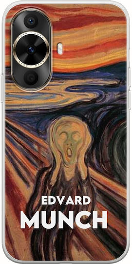Edvard Munch Huawei Nova 12s Flexible TPU Transparent Silicone