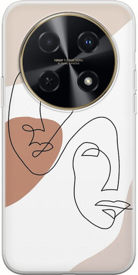 Două Fețe Huawei Nova 12i TPU Flexibil Silicon Transparent