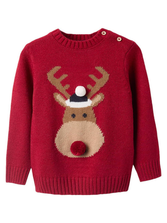 Zippy Children's Sweater Long Sleeve red