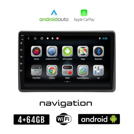 Booma Car Audio System for Nissan NV400 2020 (Bluetooth/USB/WiFi/GPS/Apple-Carplay/Android-Auto) with Touch Screen 10"