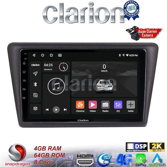 Clarion Auto-Audiosystem für Skoda Schnell 2014 > (Bluetooth/USB/WiFi/GPS/Apple-Carplay/Android-Auto)
