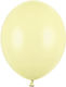 Komposition mit 100 Luftballons Latex Gelbe 30cm