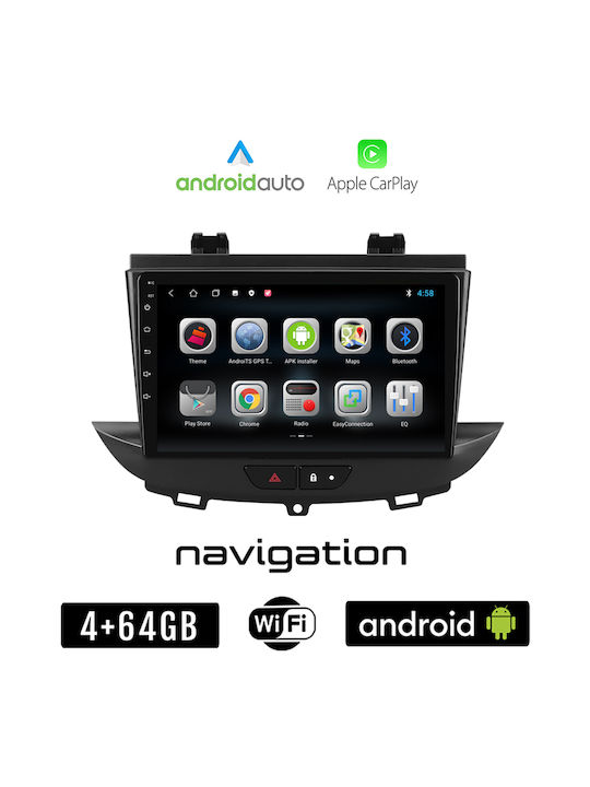 Booma Ηχοσύστημα Αυτοκινήτου 2018 (Bluetooth/USB/WiFi/GPS/Apple-Carplay/Android-Auto) με Οθόνη Αφής 9"