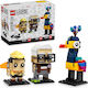 LEGO Brick Headz Carl Russell și Kevin pentru 10+ Ani 308 Bucăți