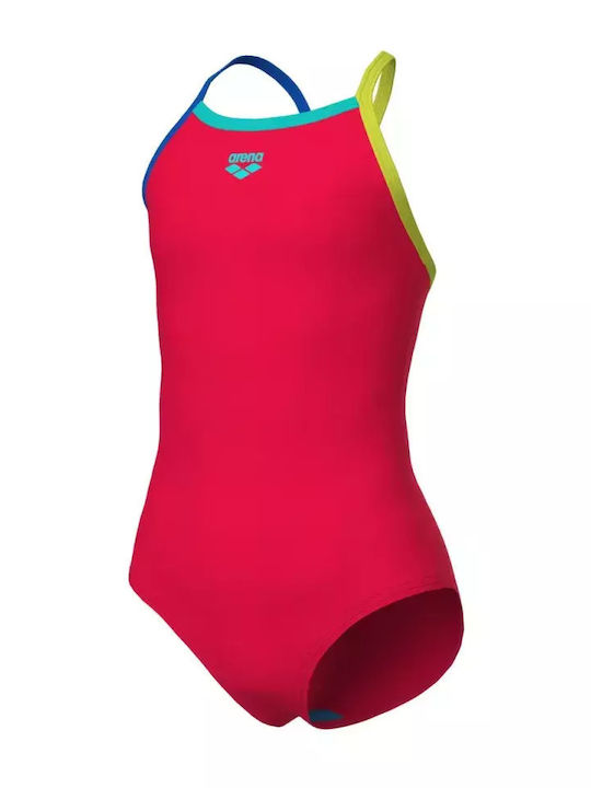 Arena Kids Swimwear One-Piece Fuchsia