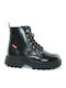 Pasadena Kids Boots with Laces Black