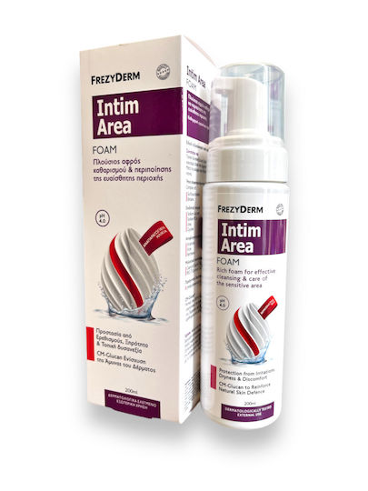 Frezyderm Intim Area Intimate Area Moisturizing Foam with Aloe 200ml