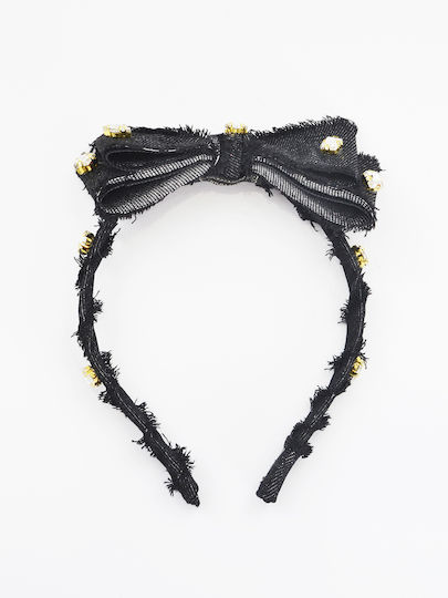 Mat Fashion Stirnband Haar Schwarz