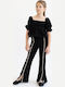 Kinder-Set mit Hose Winter 2Stück Black