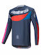 Alpinestars Pentru bărbați Tricou Motocross Mânecă lungă Albastru Culoare 29107990