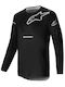 Alpinestars Ανδρική Μπλούζα Motocross Μακρυμάνικη Μαύρο Χρώμα