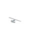 Nowodvorski Lamp Bathroom with Integrated LED and Natural White Light Silver 40x5.1cm
