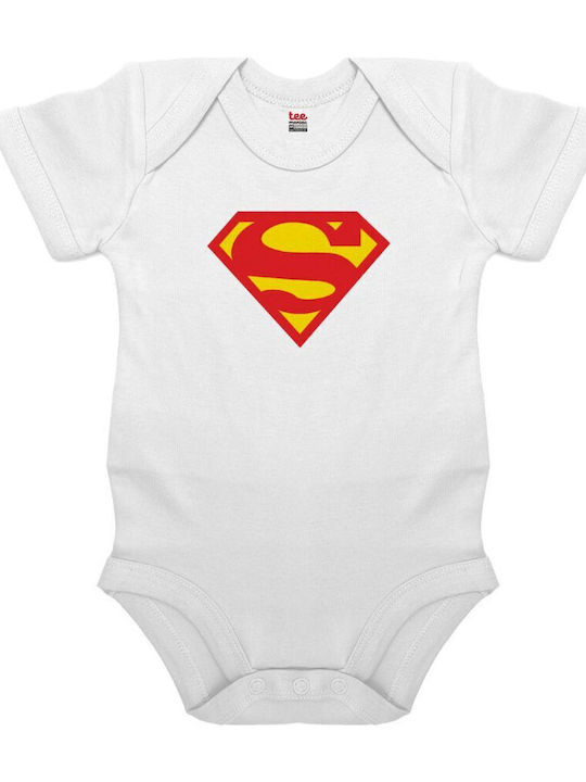 Koupakoupa Superman Short-Sleeved White