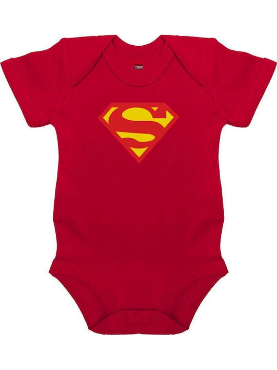 Koupakoupa Superman Short-Sleeved Red