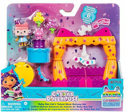 Spin Master Casa De Păpuși A Lui Gabby Cat-Errific Celebration Baby Box Set Balcon Show De Talente Pentru Pisici Pentru 3+ Ani