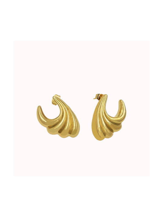 Naya Jewelry Ohrringe aus Stahl Vergoldet